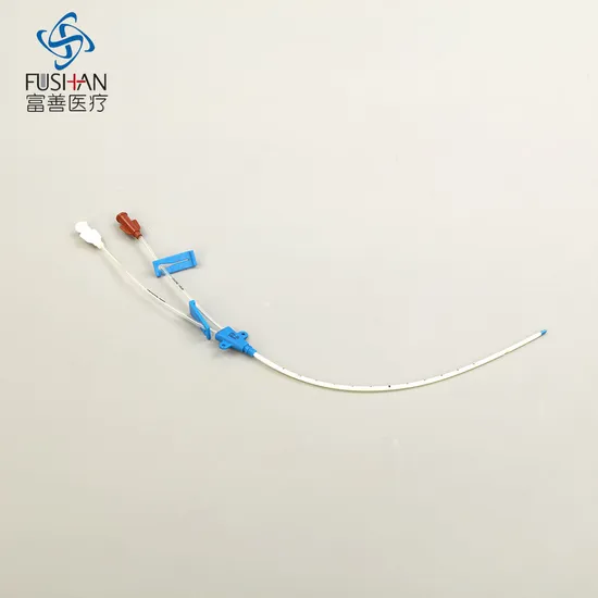Fushan Medical PU CVC Kit/Catéter Tipo estándar Sistema de acceso vascular ISO